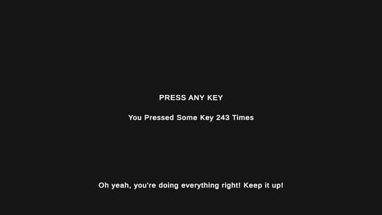 Screenshot Press Any Key