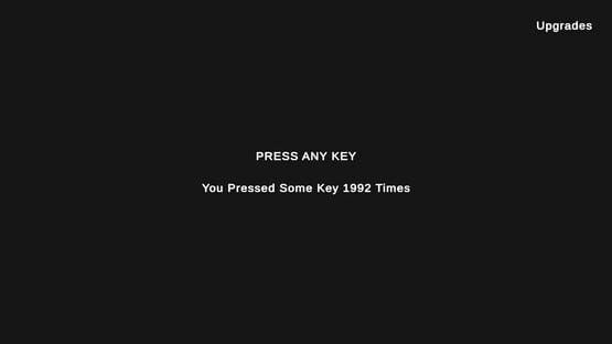Screenshot Press Any Key