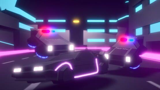 Screenshot Neon Heist: Cyber Drive chase