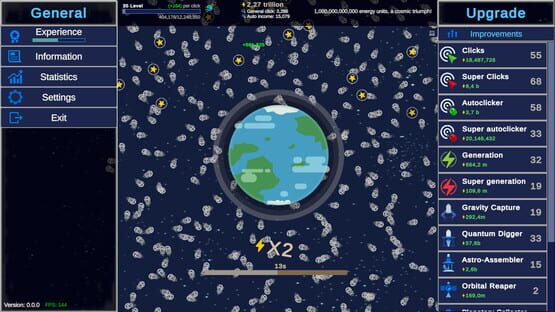 Screenshot Clicker Astro Planet
