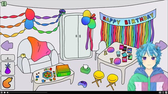 Screenshot This Short Indie Game Made Me Miss My Friends: Rainy Plays Lonely Game Livestream