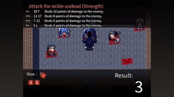 Screenshot Dice and the Tower of the Reanimator: Glorious Princess