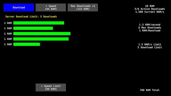 Screenshot RAM Downloader