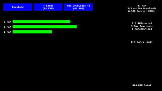 Screenshot RAM Downloader