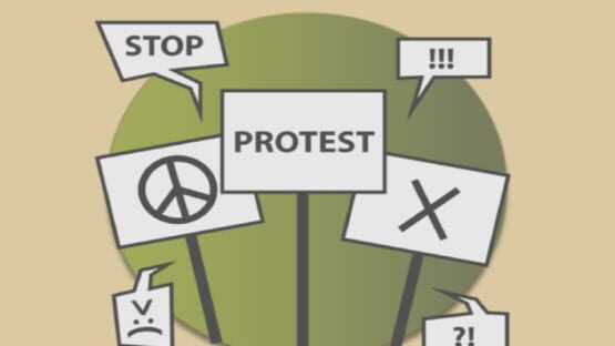 Screenshot Protest Sim