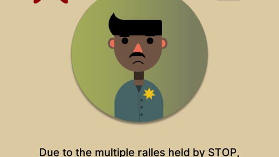 Screenshot Protest Sim