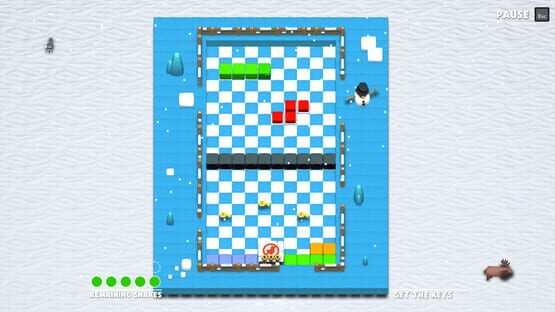 Screenshot Snaketris: Rescue 'em all
