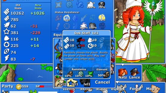 Screenshot Epic Battle Fantasy 4