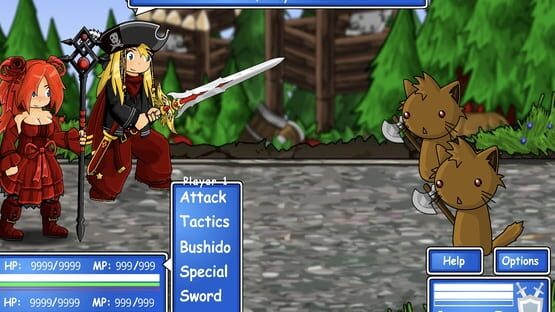 Screenshot Epic Battle Fantasy 2