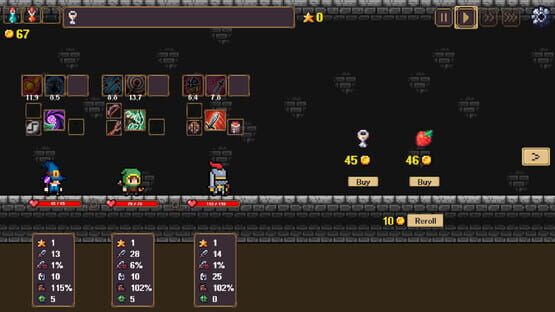 Screenshot Idle Pixel Battle