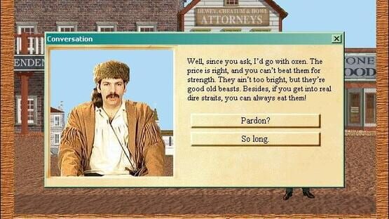 Screenshot Oregon Trail II