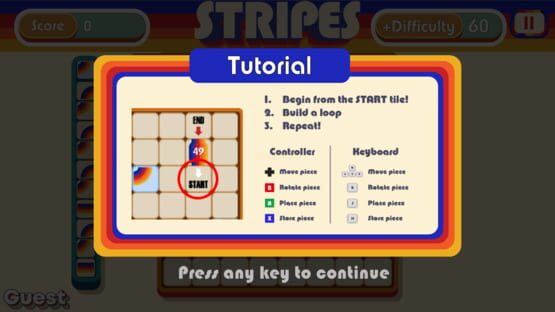 Screenshot Stripes