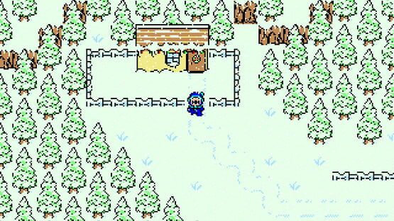 Screenshot Megaman Sprite Christmas