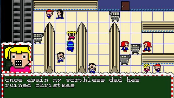 Screenshot Megaman Sprite Christmas