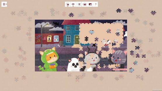 Screenshot Buddy and Friends on Halloween