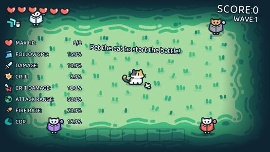 Screenshot Pet the Cat