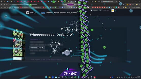 Screenshot CPU Invaders: Micro Spheres
