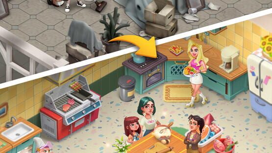 Screenshot Gossip Harbor: Merge Game