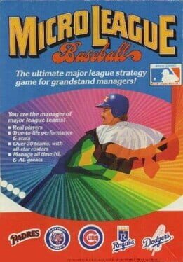 Cover MicroLeague Baseball