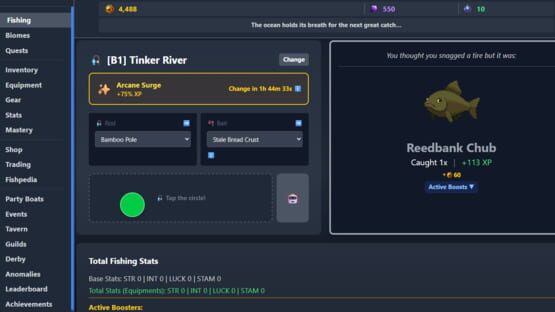 Screenshot Arcane Angler