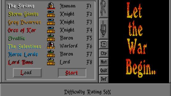 Screenshot Warlords 3