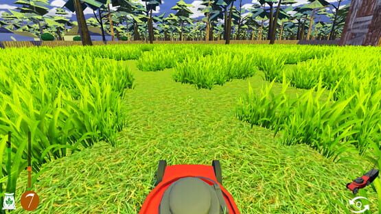 Screenshot A Game About Mowing Your Lawn