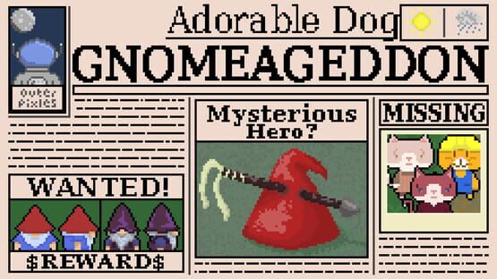 Screenshot Adorable Dog: Gnomeageddon