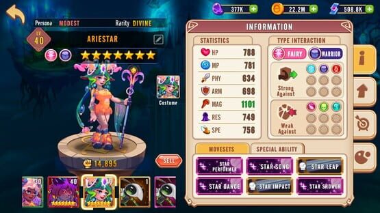 Screenshot Adorimon: Arena of Ancients
