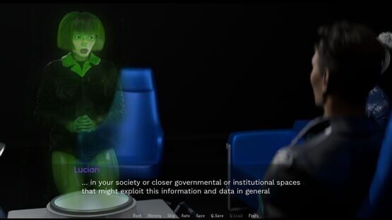 Screenshot Aether Hexxen: Death-Space Requiem Act1