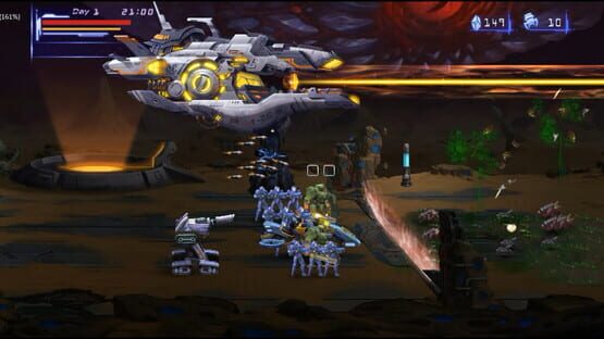 Screenshot Alien Worms Invasion