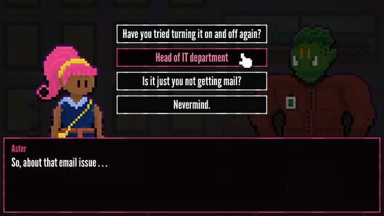 Screenshot Aster Pebble and the Case of Bad Bureaucracy