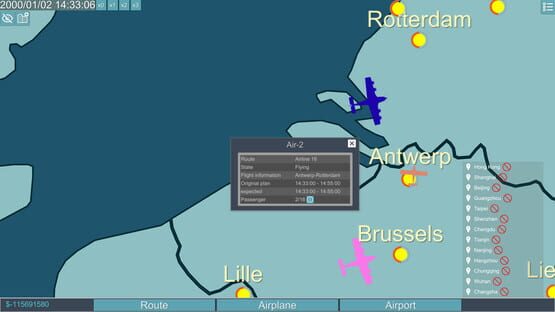 Screenshot Aviation Manager