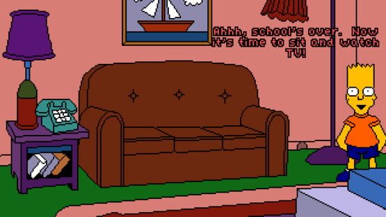 Screenshot Bart's Quest For TV