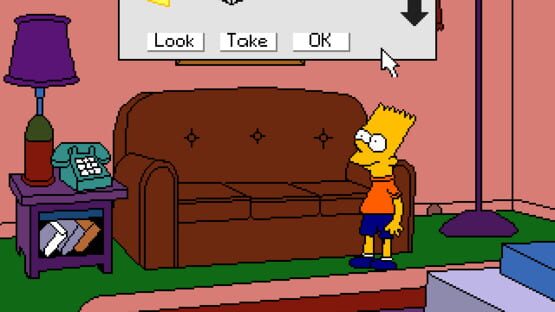 Screenshot Bart's Quest For TV