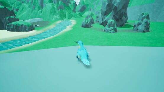 Screenshot Bird Feather: Aquamarine World