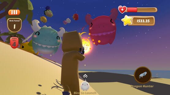 Screenshot Birds vs. Dragons