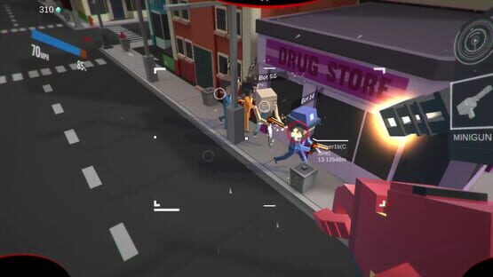 Screenshot Block Robot Mini Survival Game