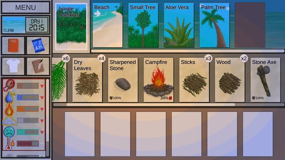 Screenshot Card Survival: Tropical Island