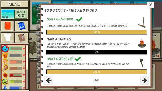 Screenshot Card Survival: Tropical Island