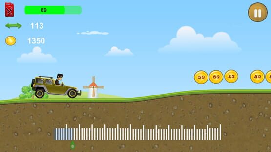 Screenshot Crazy Hill Racing