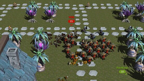 Screenshot Crowd Medieval City War