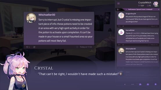 Screenshot Crystal the Witch