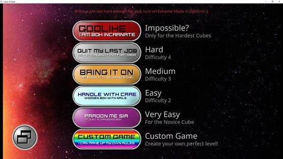 Screenshot Cubes of Death