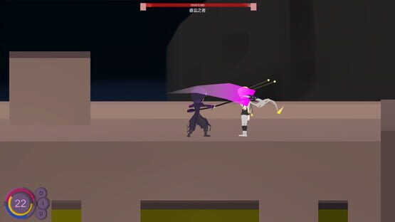 Screenshot Double World. Cave Song Castle