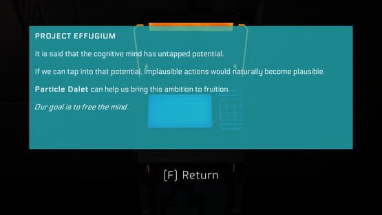 Screenshot Effugium