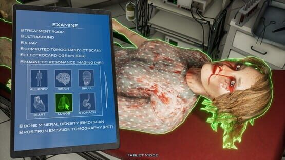 Screenshot ER Pandemic Simulator