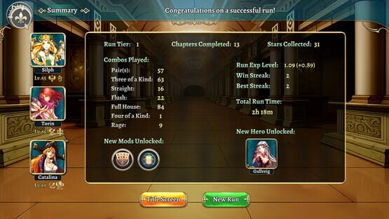 Screenshot Eternal Dreams: Poker RPG