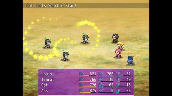Screenshot Existential Kitty Cat RPG