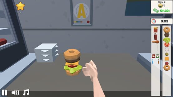 Screenshot Fast Burger Simulator