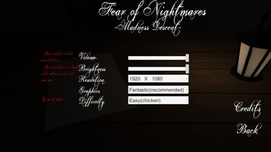 Screenshot Fear of Nightmares: Madness Descent